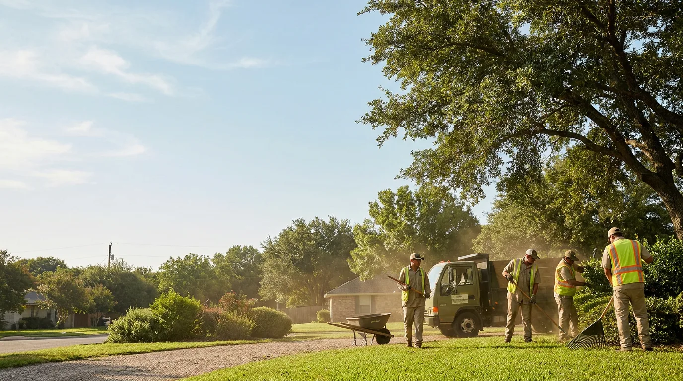 Landscaping in Mathis, TX near me
